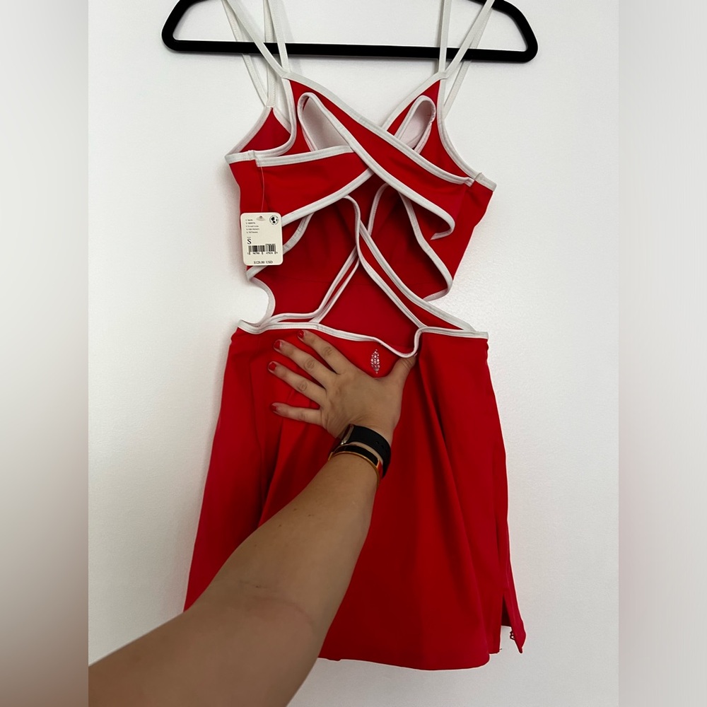 Free People One More Serve Skortsie Dress